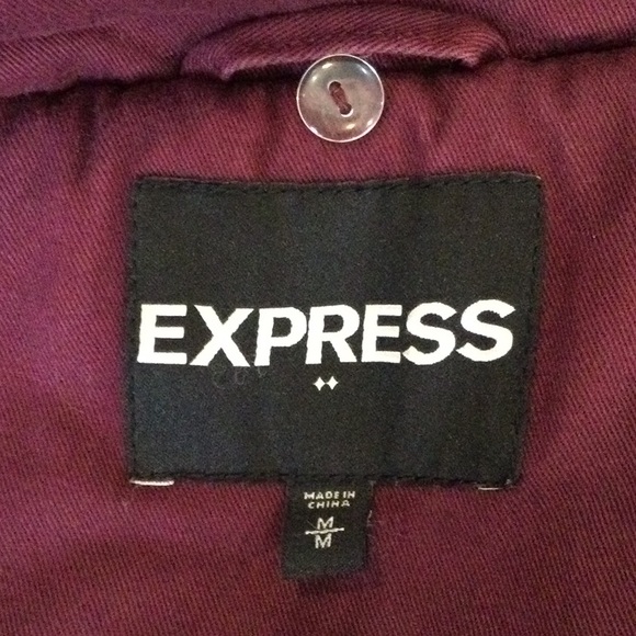 Express Burgundy Jacket (+ FREE hat) - Picture 15 of 16